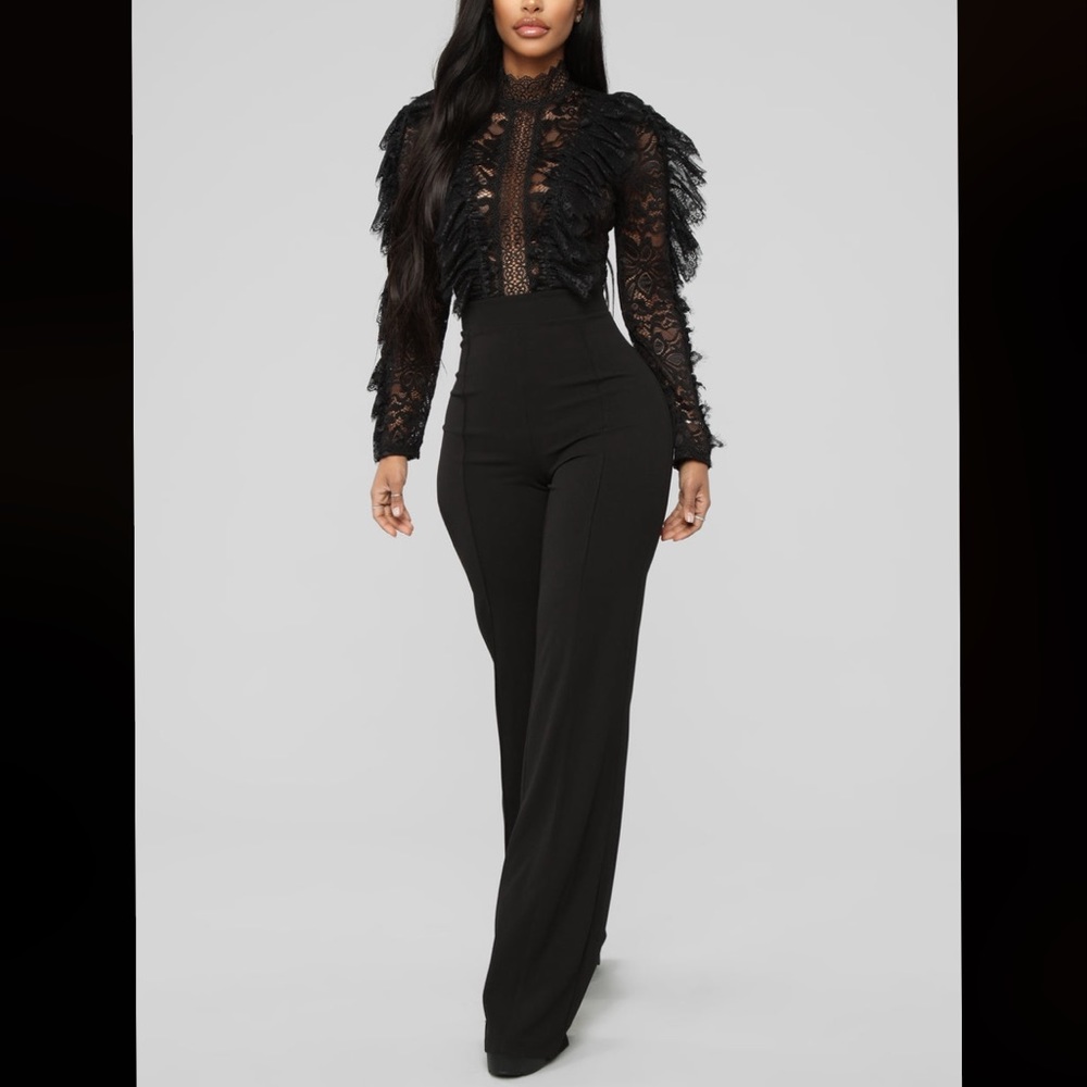Ruffled Full Body Jumpsuit